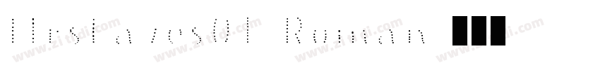 MrsEavesOT Roman字体转换